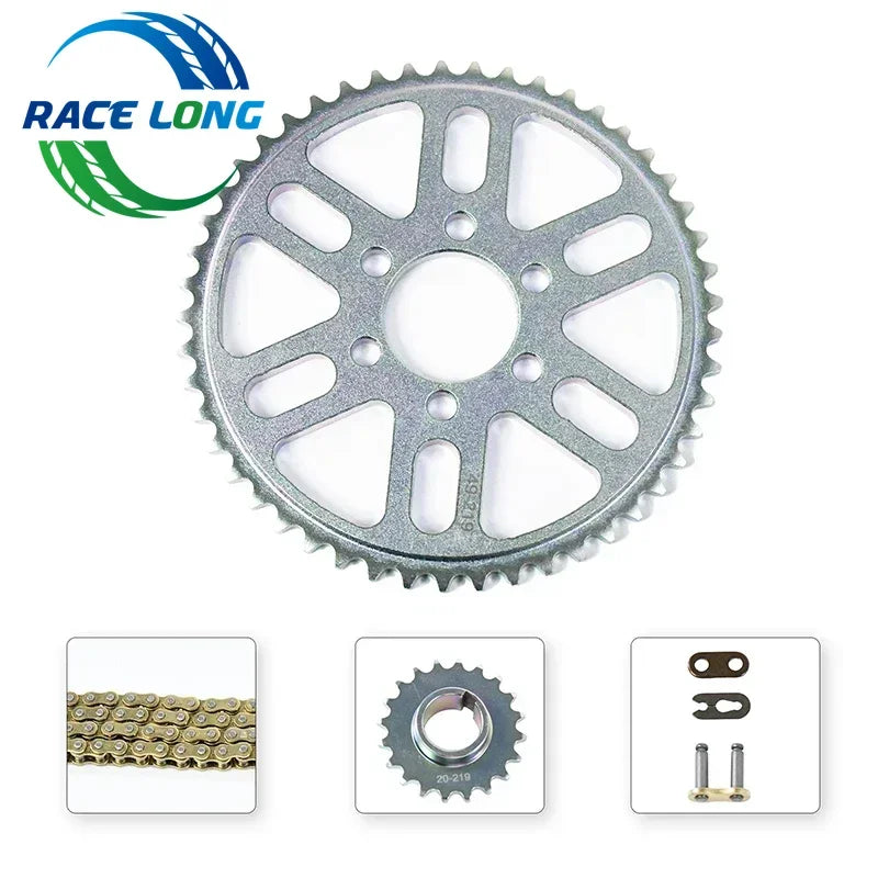 For Surron Light Bee X First-Level Transmission Chain Gear Set Electric Bike for SurRon Chain Accessories Segway X260 Motorcycle